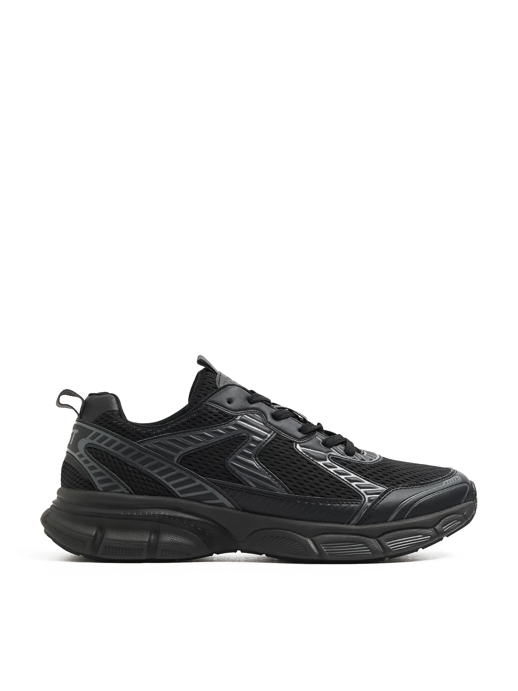 Online Cropp Czarne sportowe sneakersy czarny