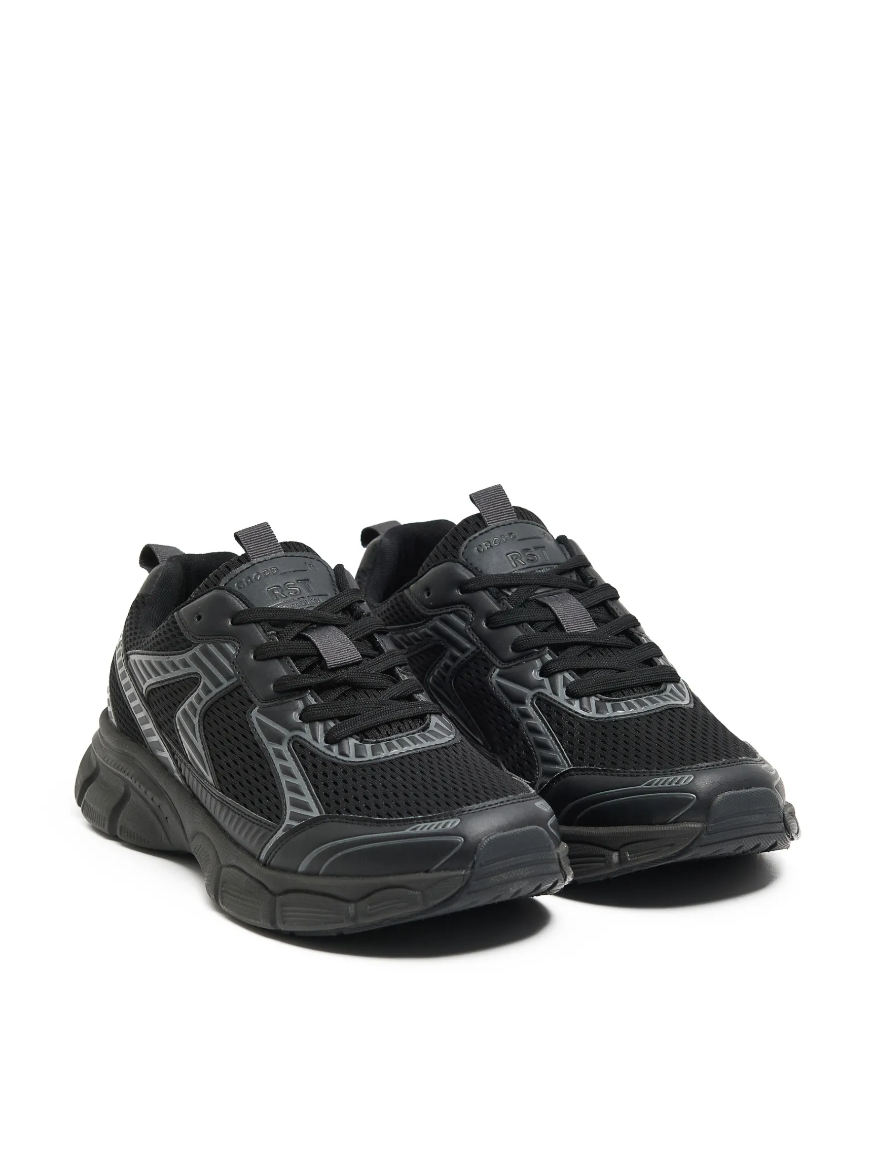 Online Cropp Czarne sportowe sneakersy czarny