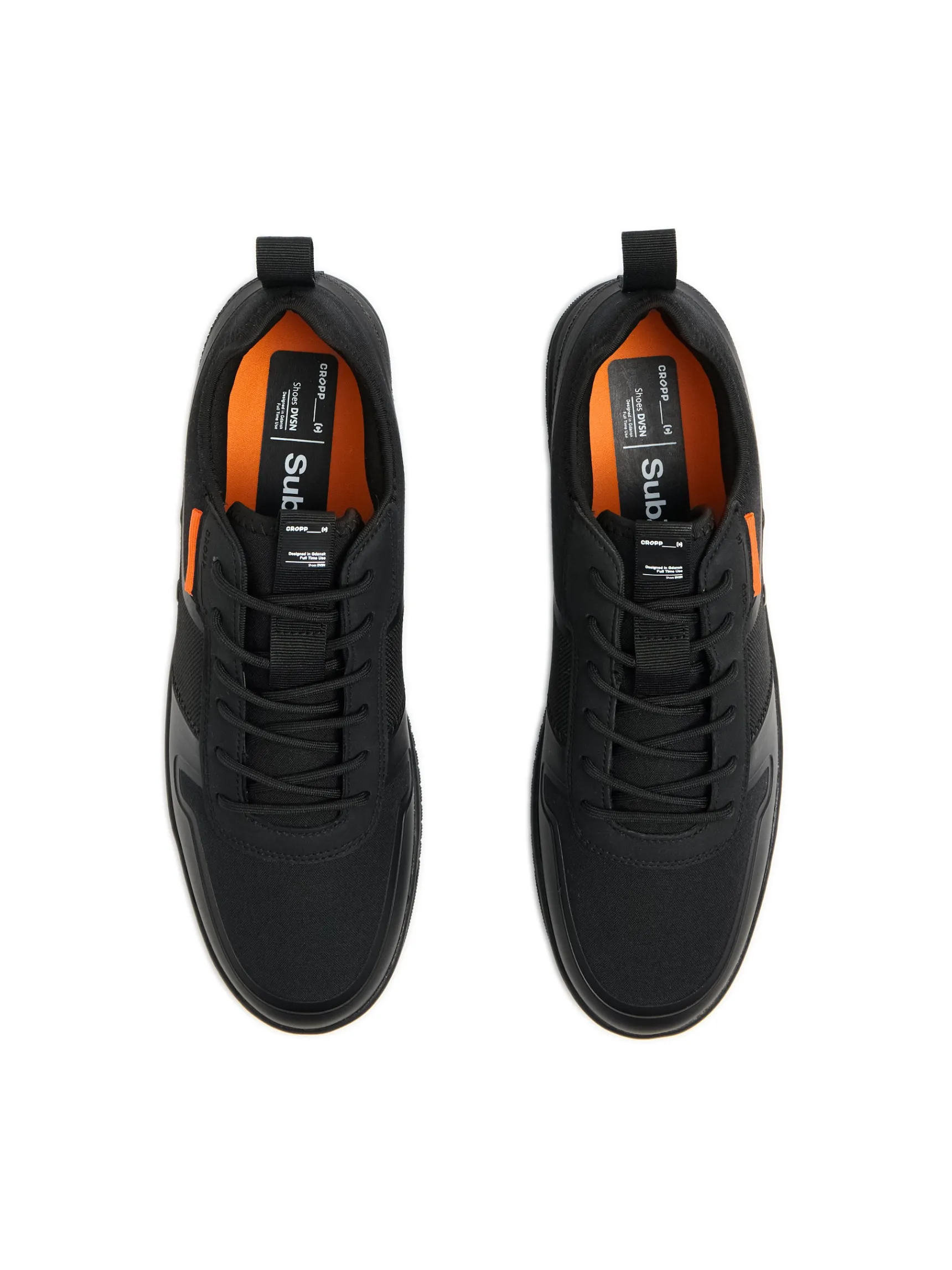 Fashion Cropp Czarne sportowe sneakersy czarny