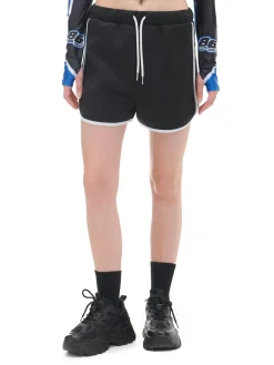 Outlet Cropp Czarne szorty dresowe czarny