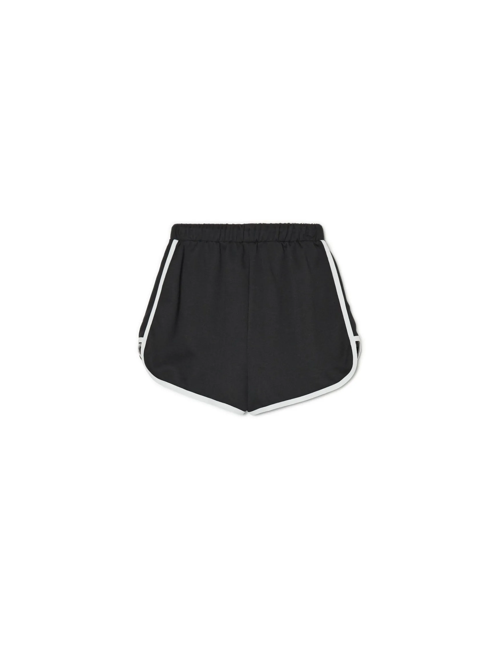 Outlet Cropp Czarne szorty dresowe czarny