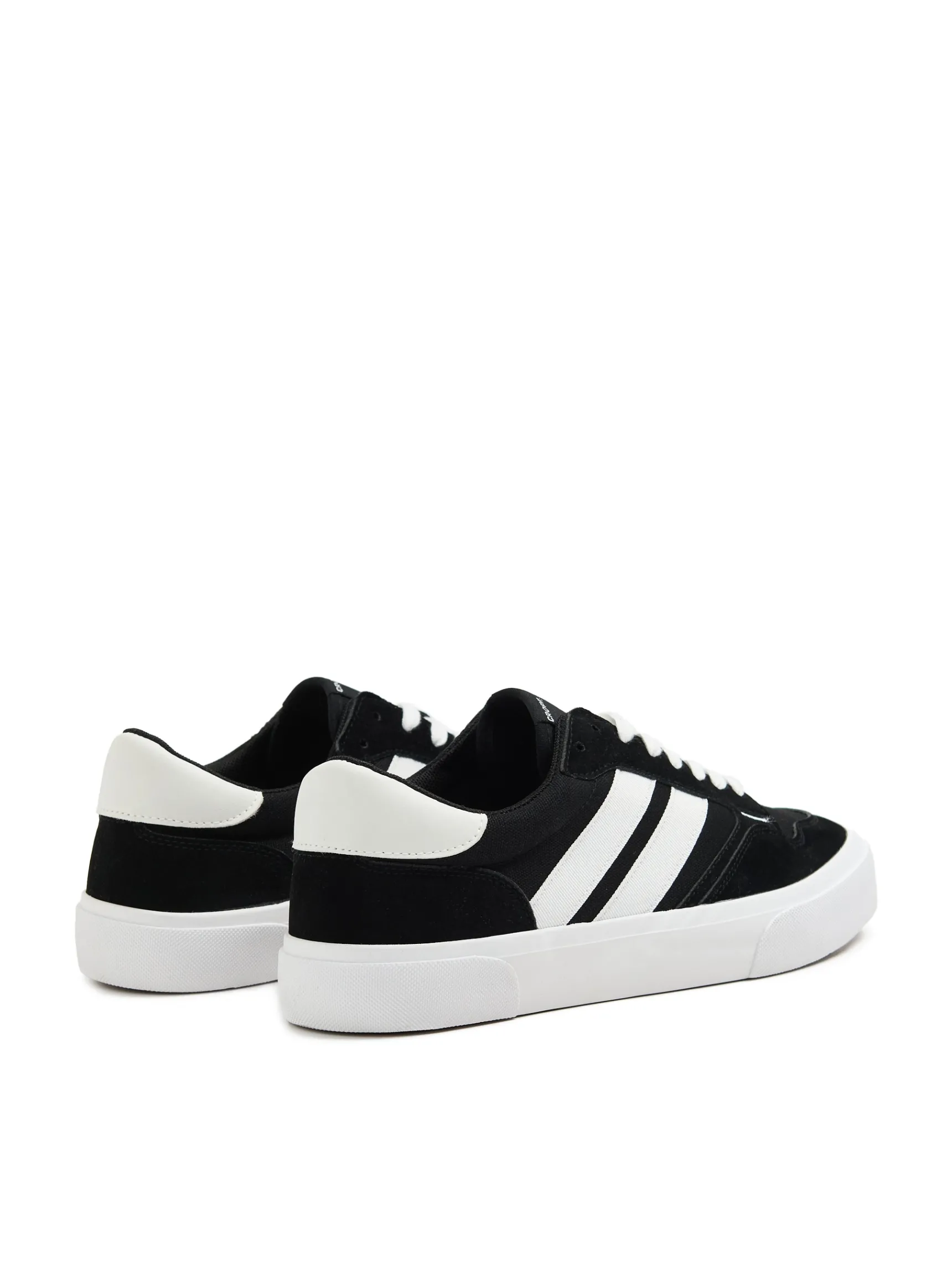 Outlet Cropp Czarne trampki czarny