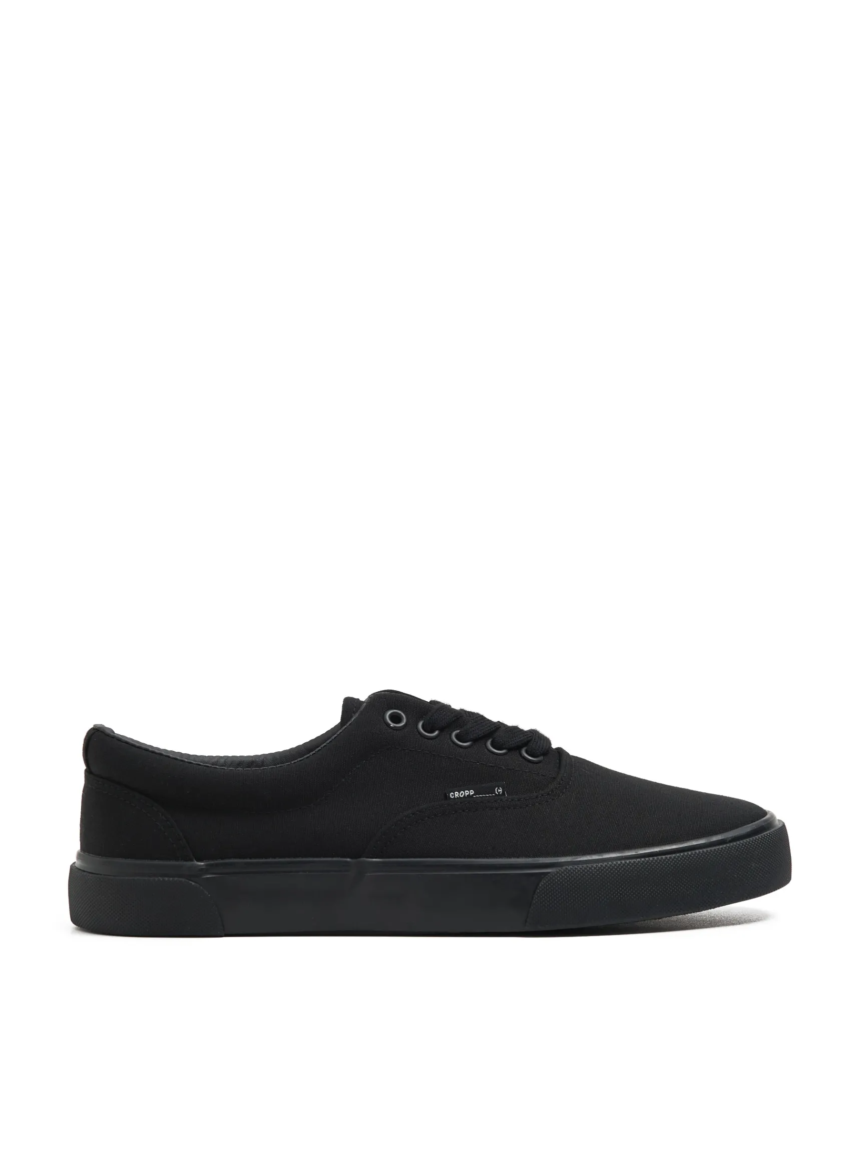 Clearance Cropp Czarne trampki czarny