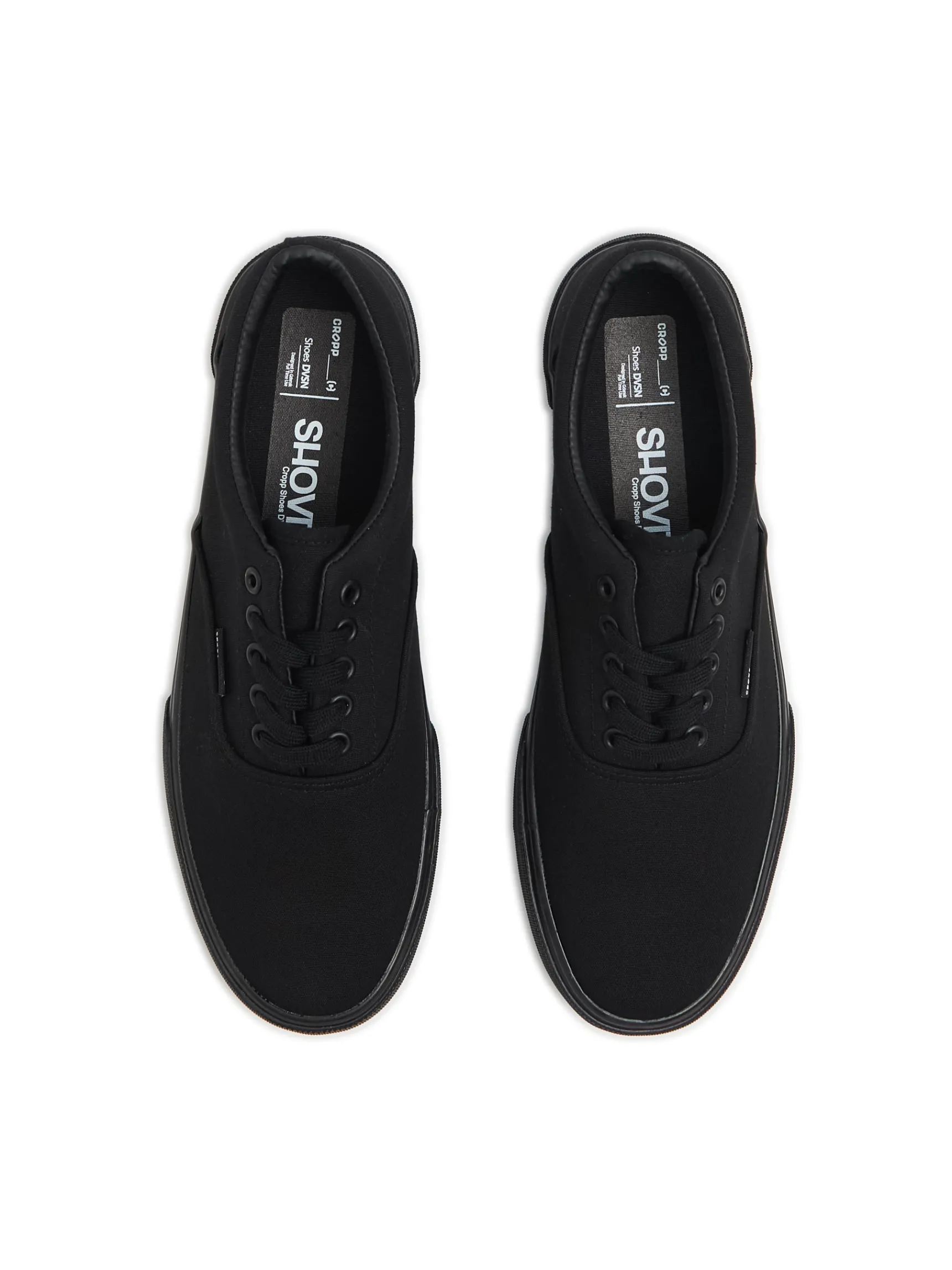 Clearance Cropp Czarne trampki czarny