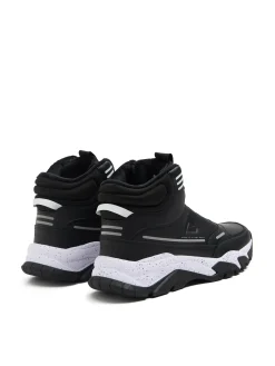 Fashion Cropp Czarne wysokie sneakersy na zimę czarny