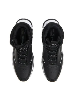 Fashion Cropp Czarne wysokie sneakersy na zimę czarny
