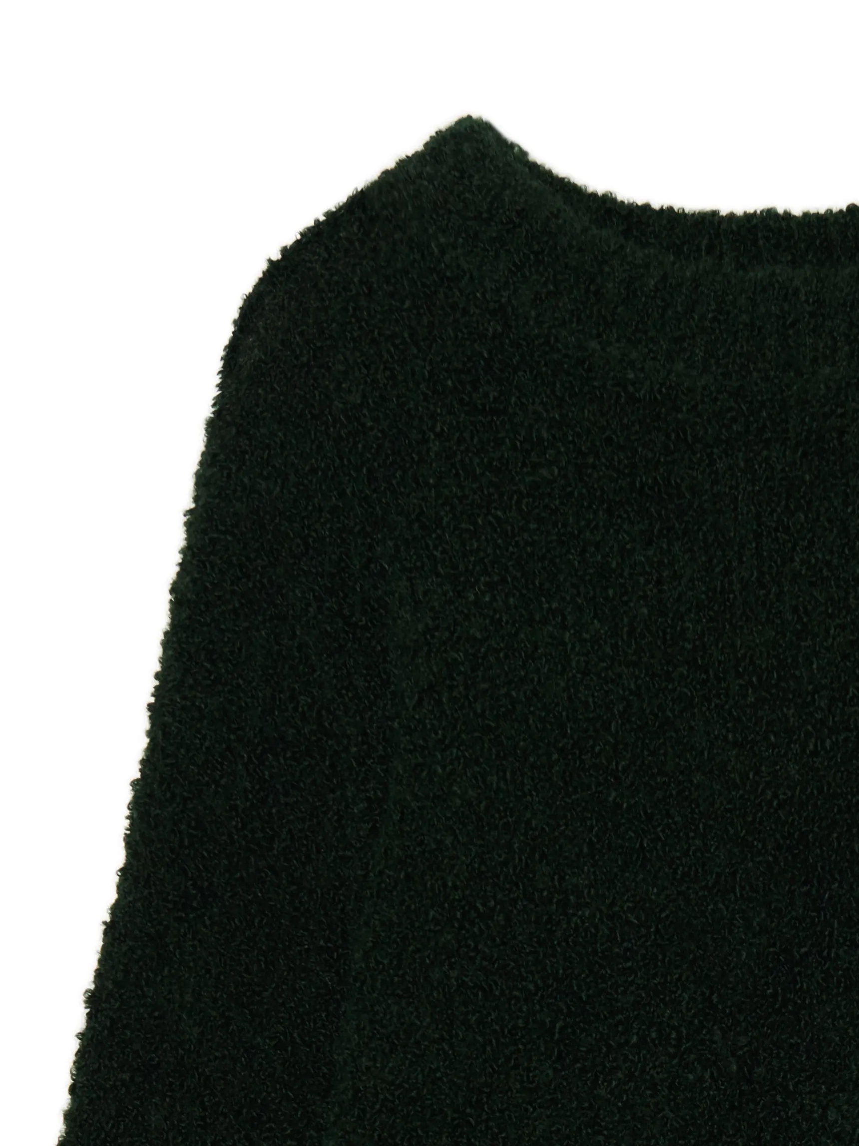 Discount Cropp Czarny gładki sweter zielony