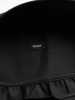 Fashion Cropp Czarny plecak w serca czerwony