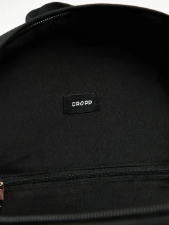Clearance Cropp plecak z napisem czarny