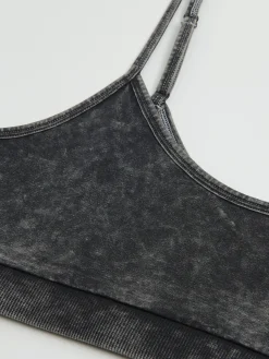 Best Cropp stanik sportowy czarny