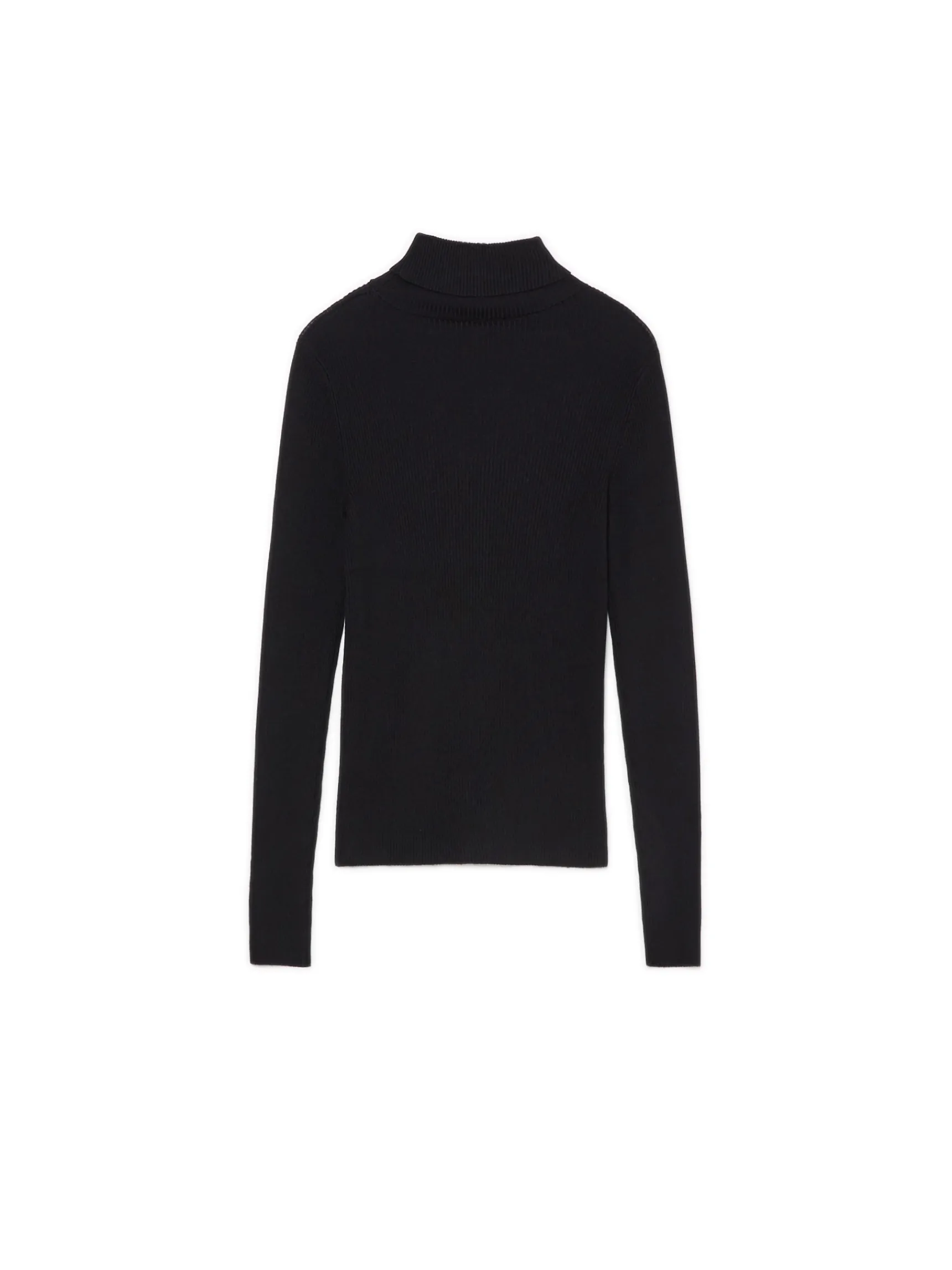 Online Cropp sweter z półgolfem czarny