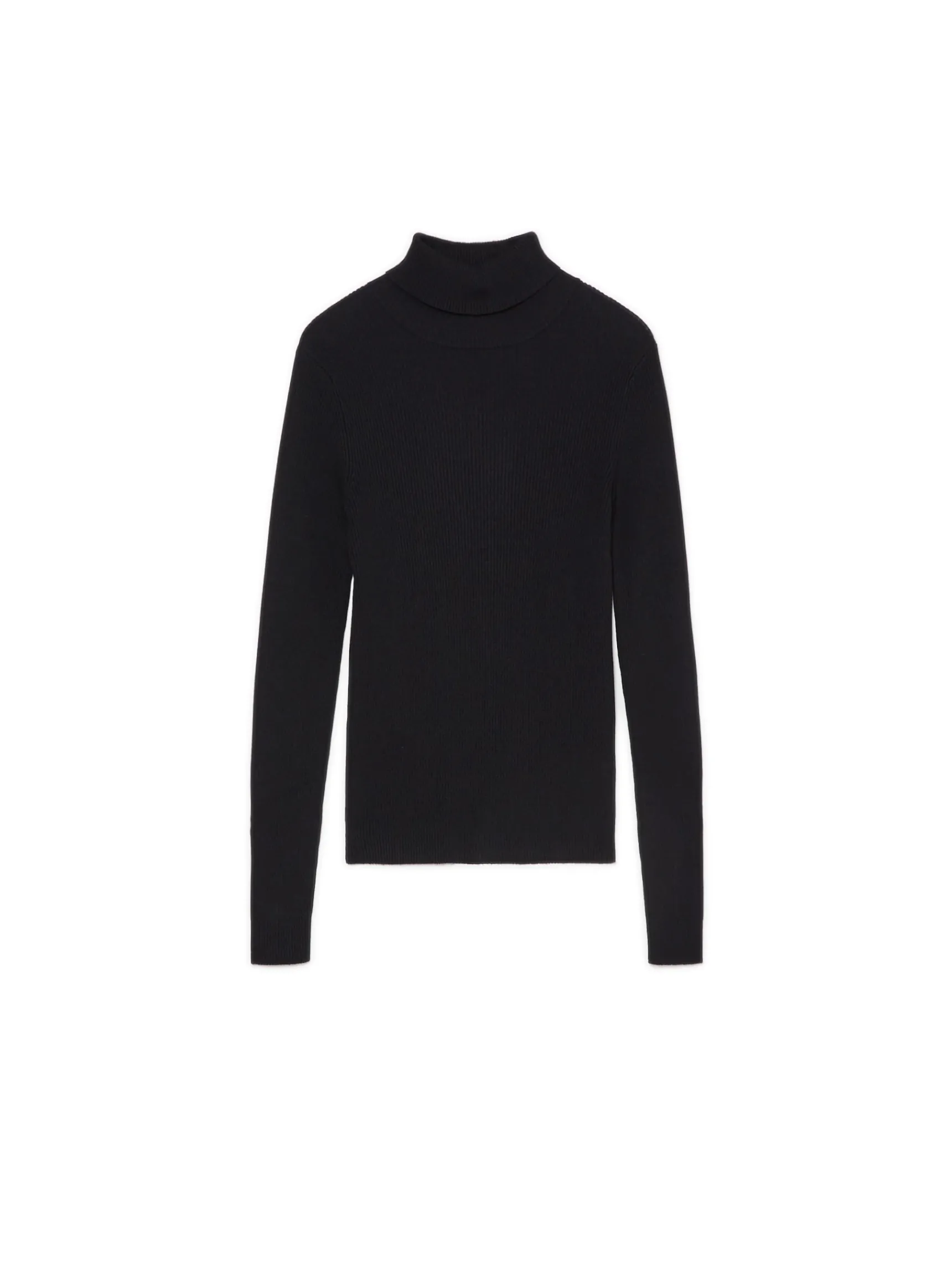 Online Cropp sweter z półgolfem czarny