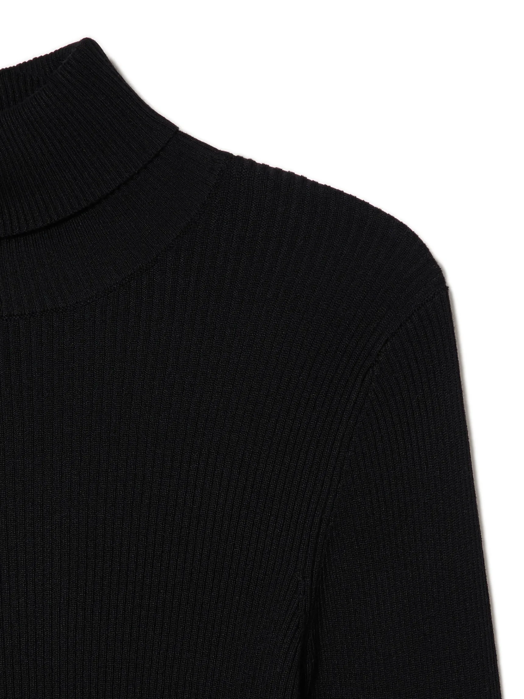 Online Cropp sweter z półgolfem czarny