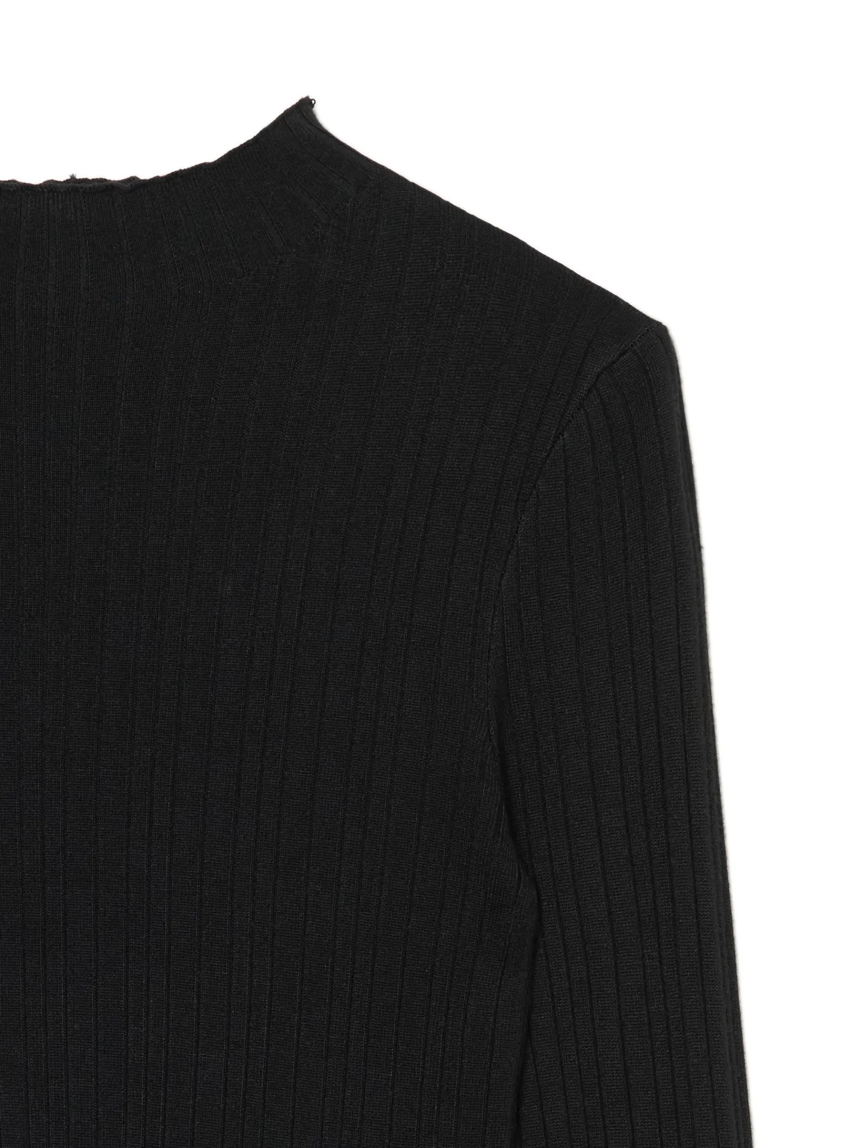 Hot Cropp sweter z półgolfem czarny