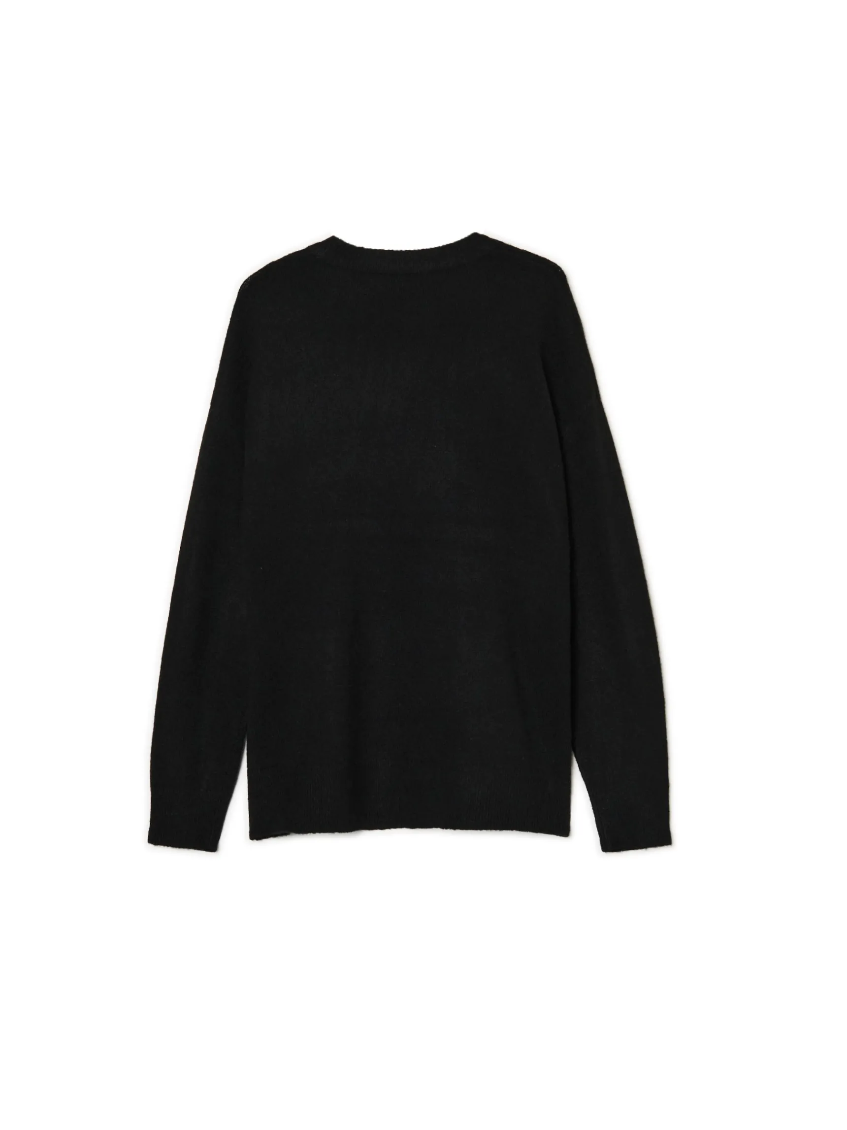 Clearance Cropp sweter ze agrafką czarny