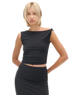 Best Cropp top czarny