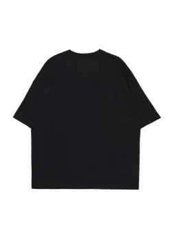 Online Cropp T-shirt boxy z nadrukiem czarny