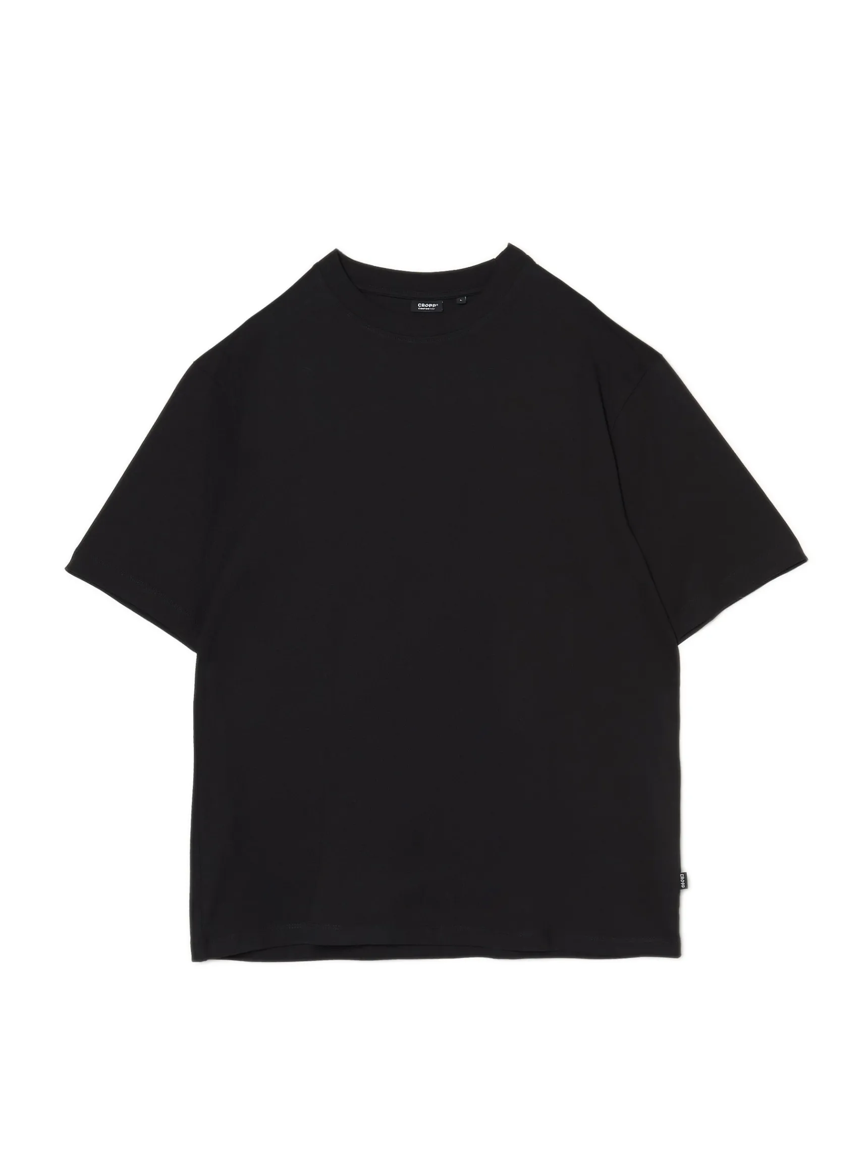 Discount Cropp T-shirt comfort czarny
