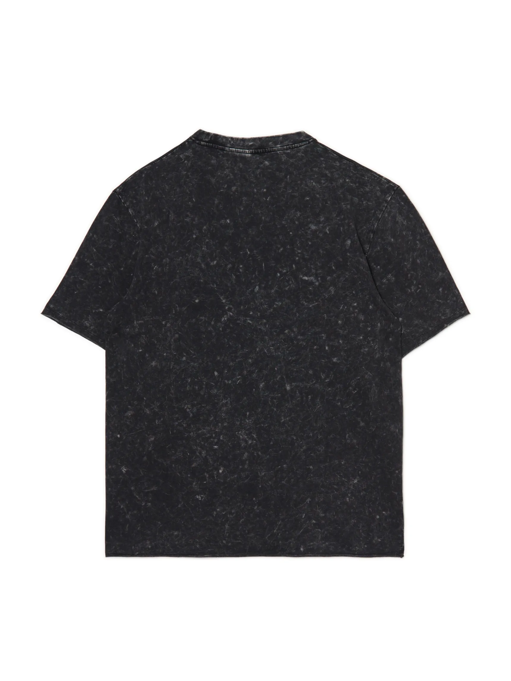 Online Cropp T-shirt z efektem acid wash czarny