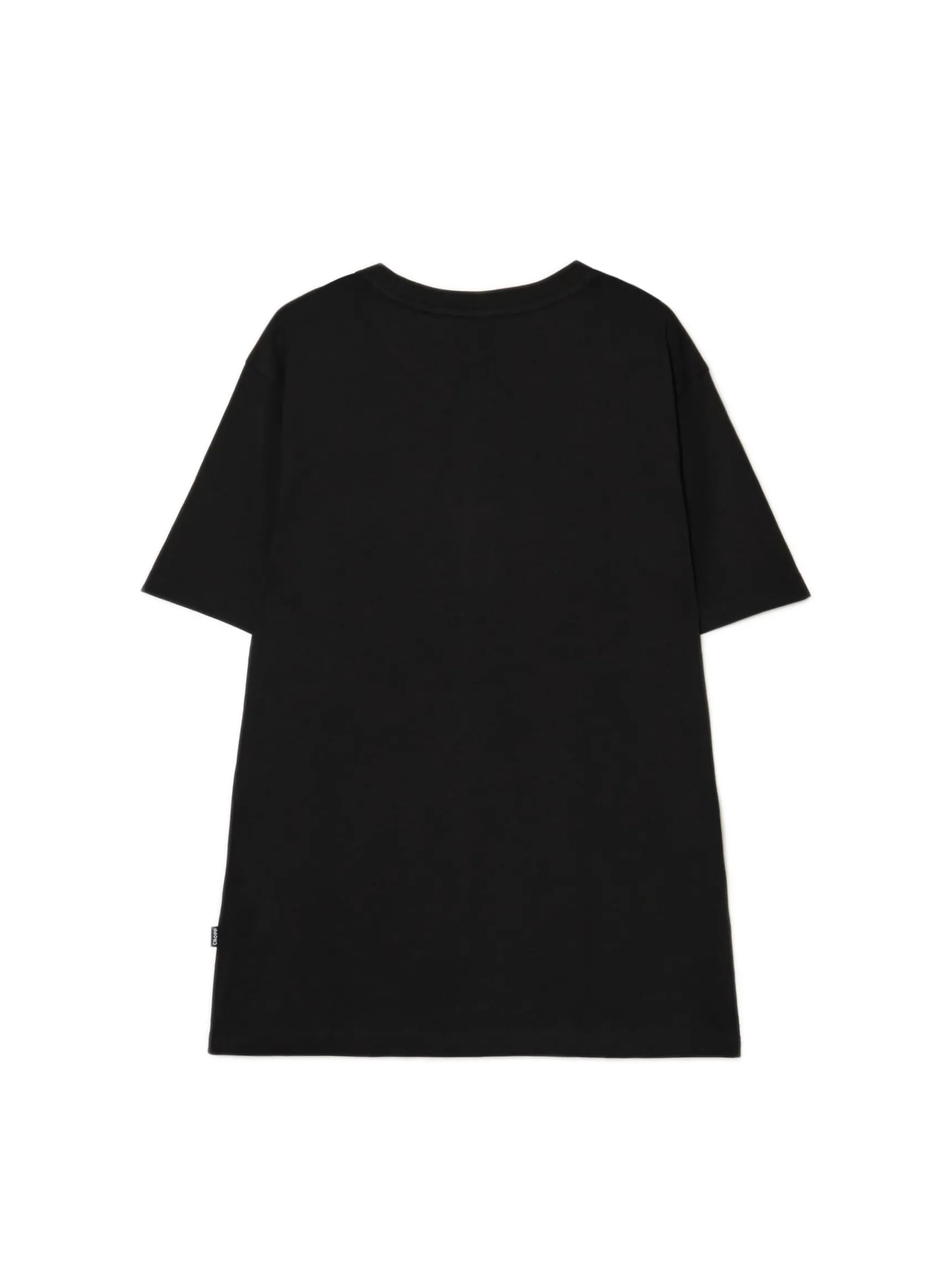Discount Cropp t-shirt z haftem czarny