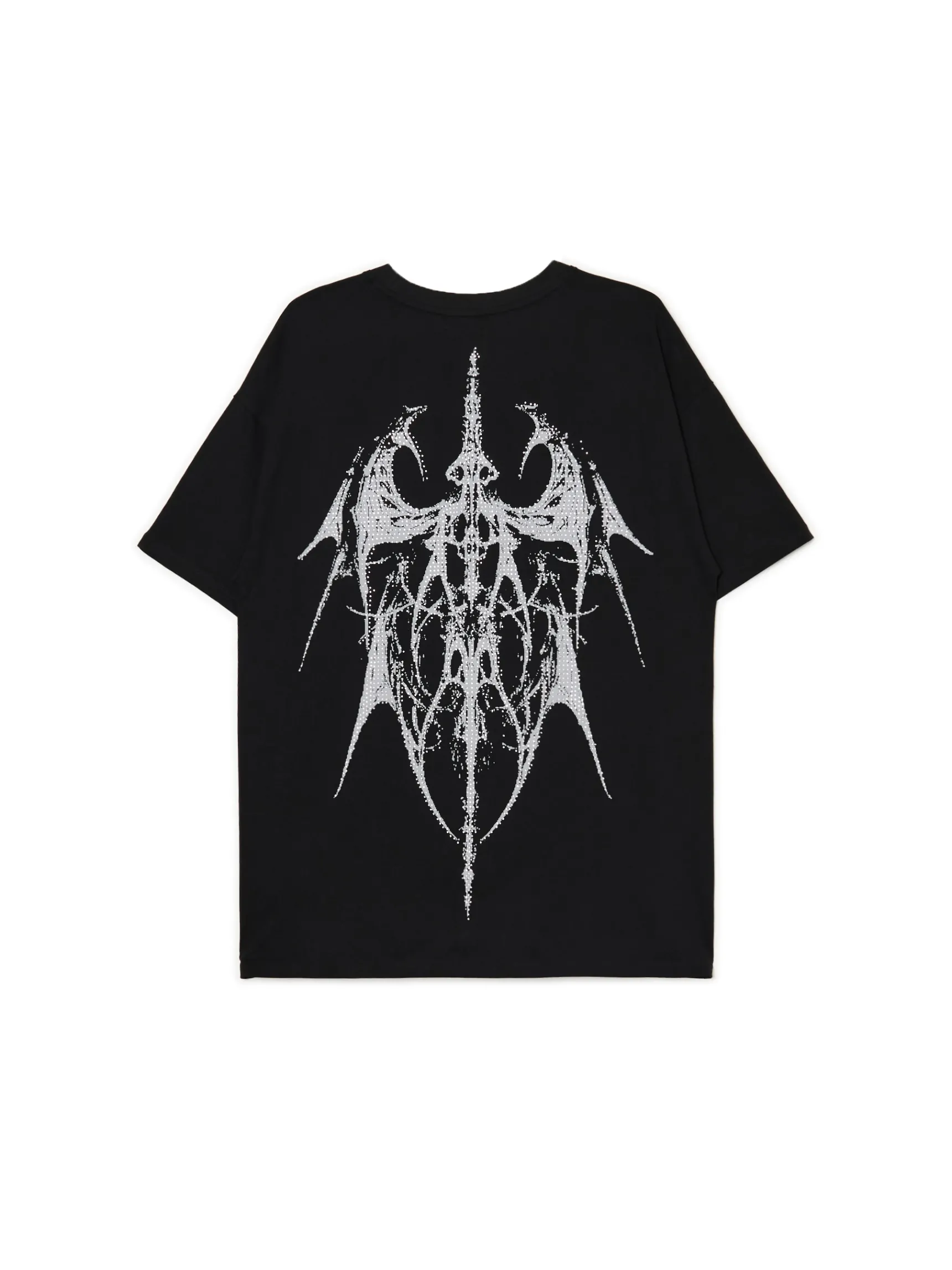 Clearance Cropp T-shirt z nadrukiem UNISEX czarny
