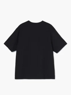 Online Cropp T-shirt z nadrukiem lisa czarny