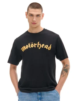 Sale Cropp T-shirt z nadrukiem Motörhead UNISEX czarny