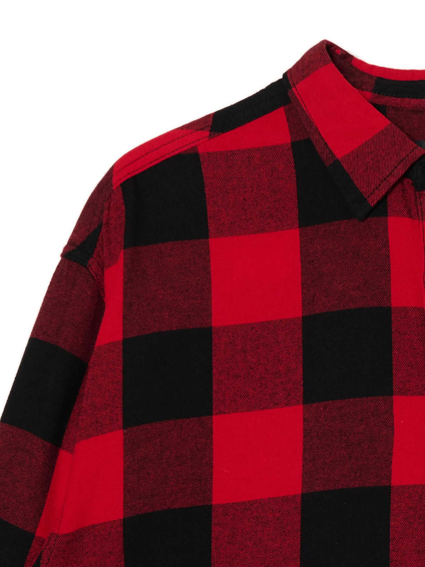 Clearance Cropp Czerwona koszula w kratę czerwony
