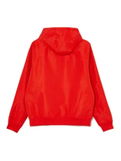 Discount Cropp Czerwona kurtka z kapturem czerwony
