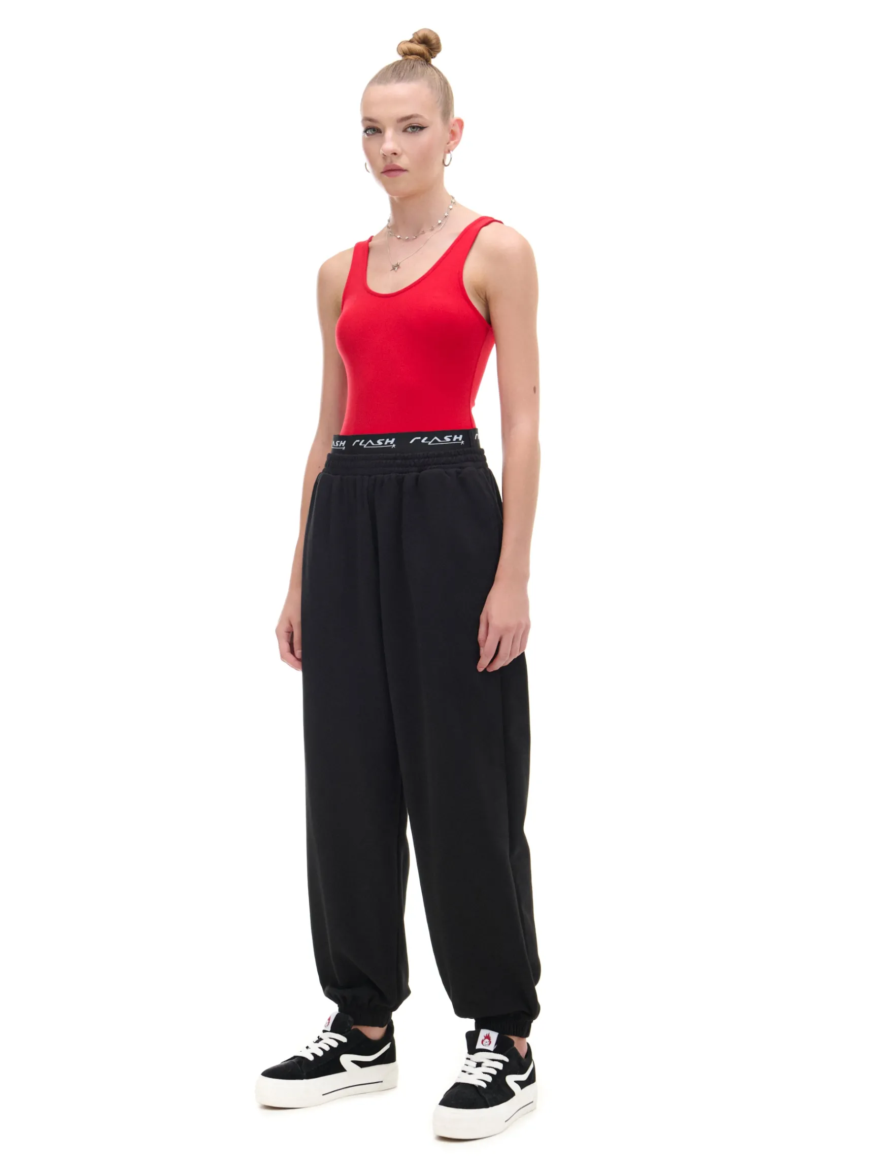 Outlet Cropp Czerwone body czerwony