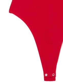 Outlet Cropp Czerwone body czerwony
