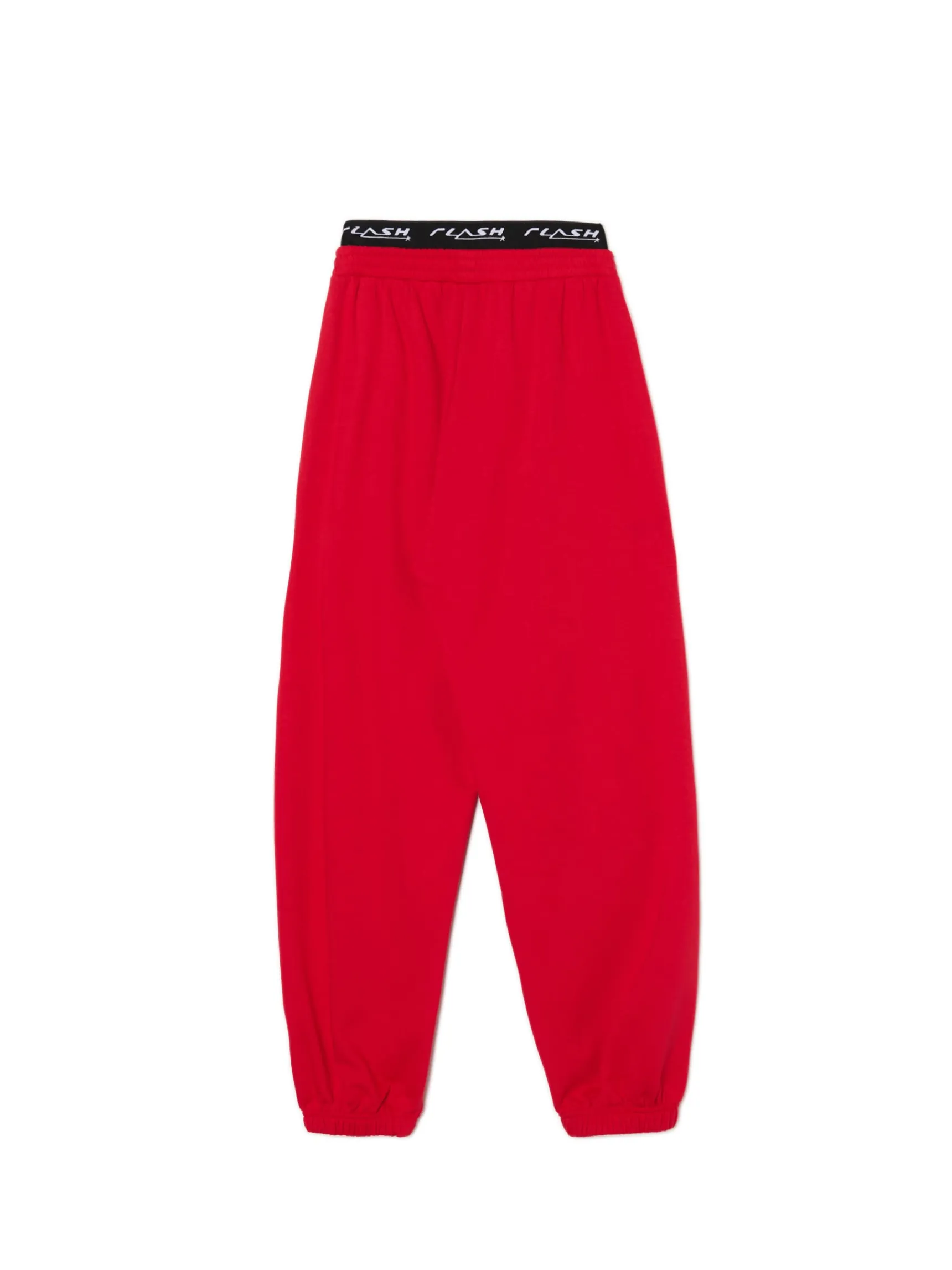 Hot Cropp Czerwone dresowe joggery czerwony