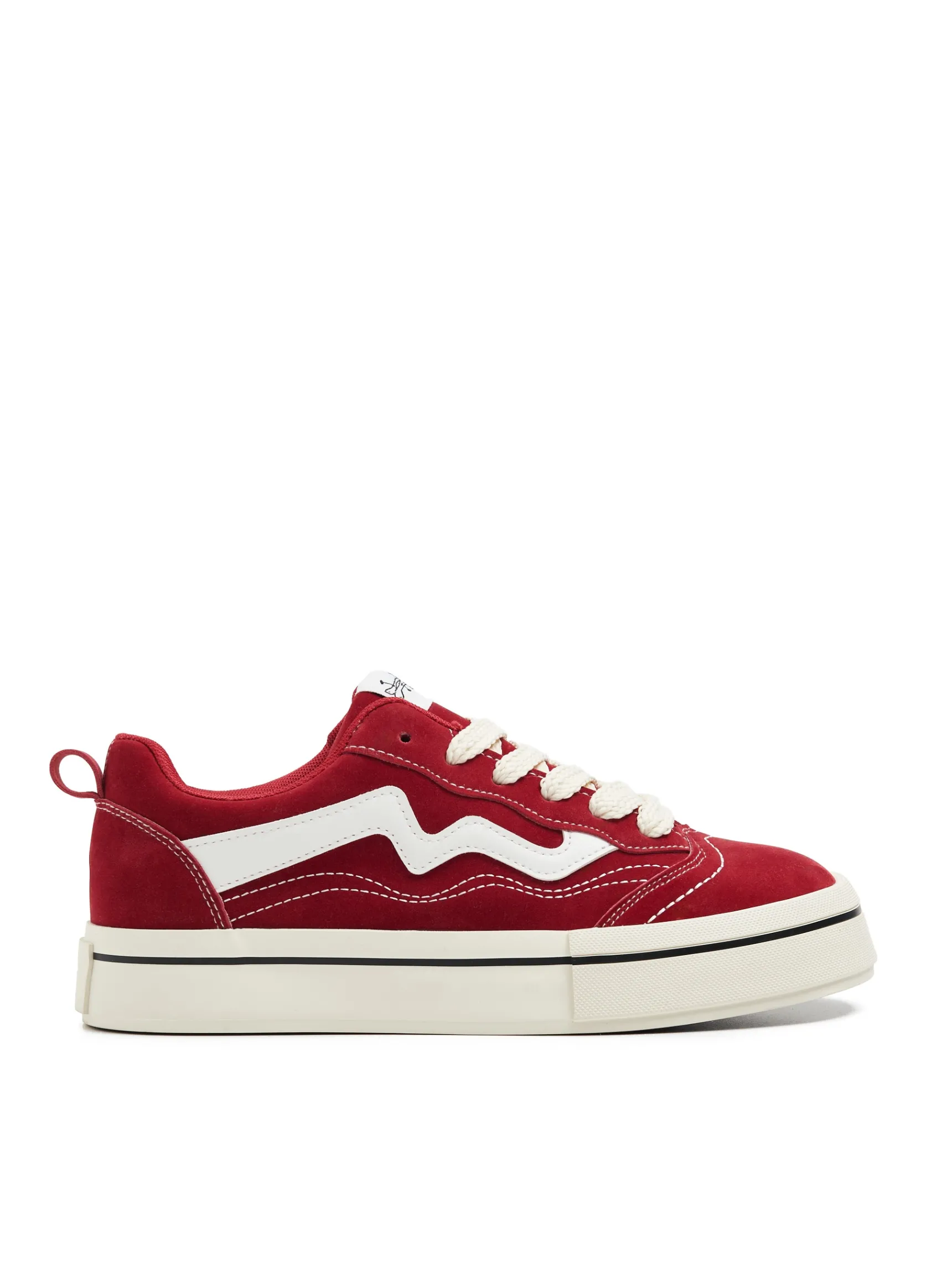 Best Cropp Czerwone sportowe buty czerwony