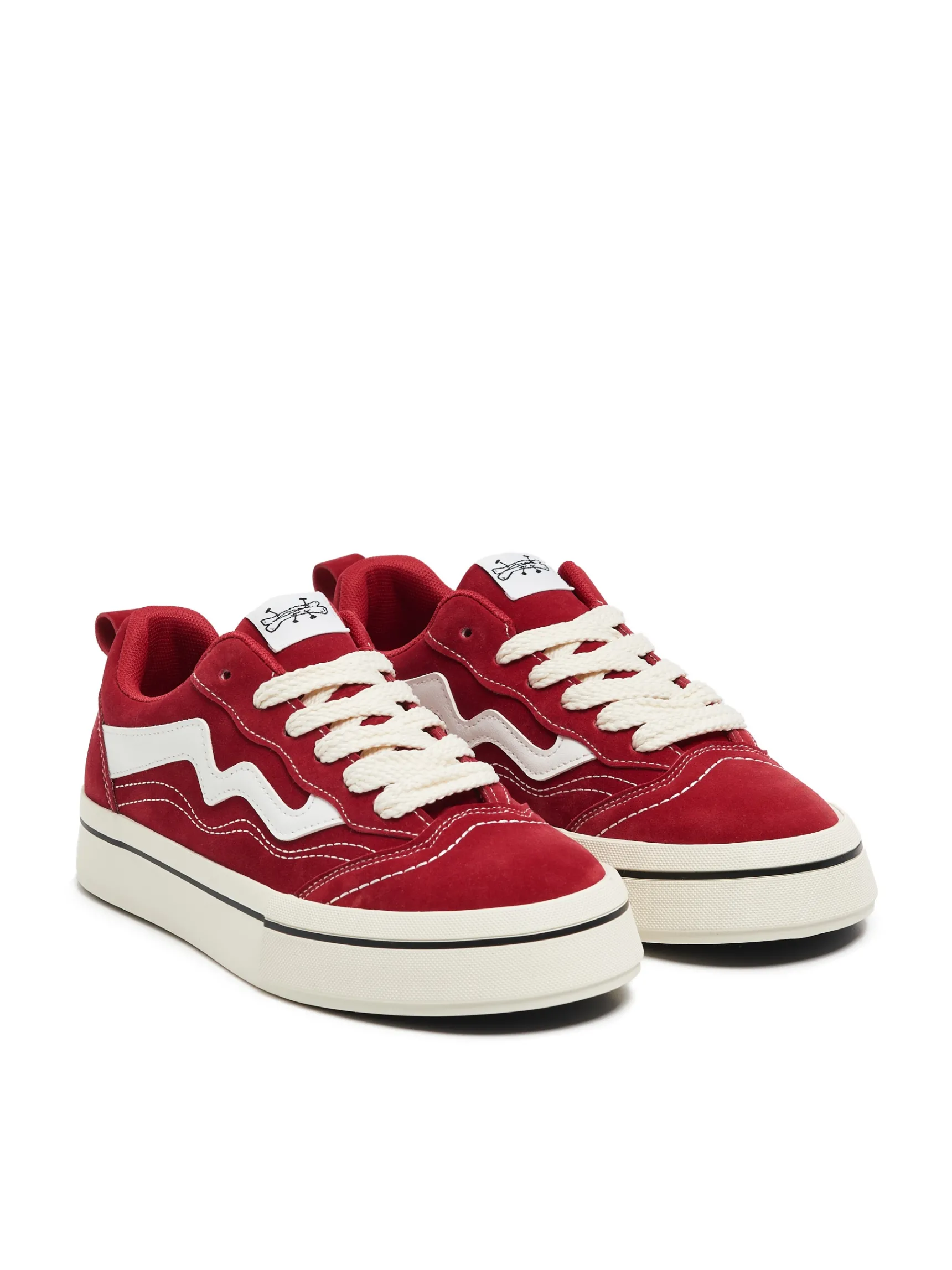 Best Cropp Czerwone sportowe buty czerwony