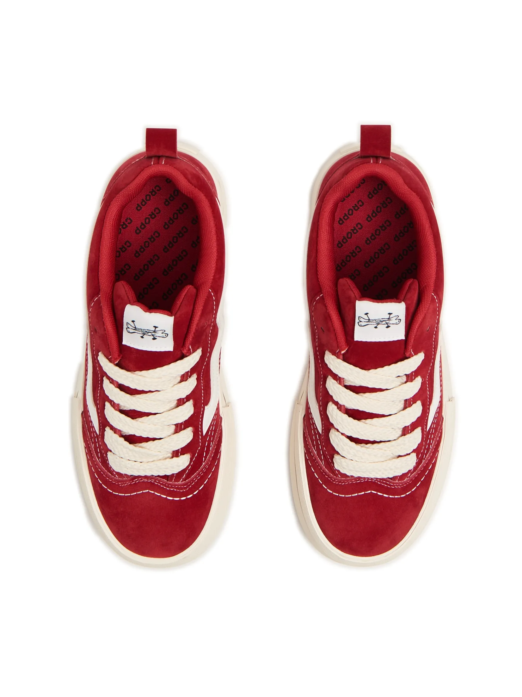 Best Cropp Czerwone sportowe buty czerwony