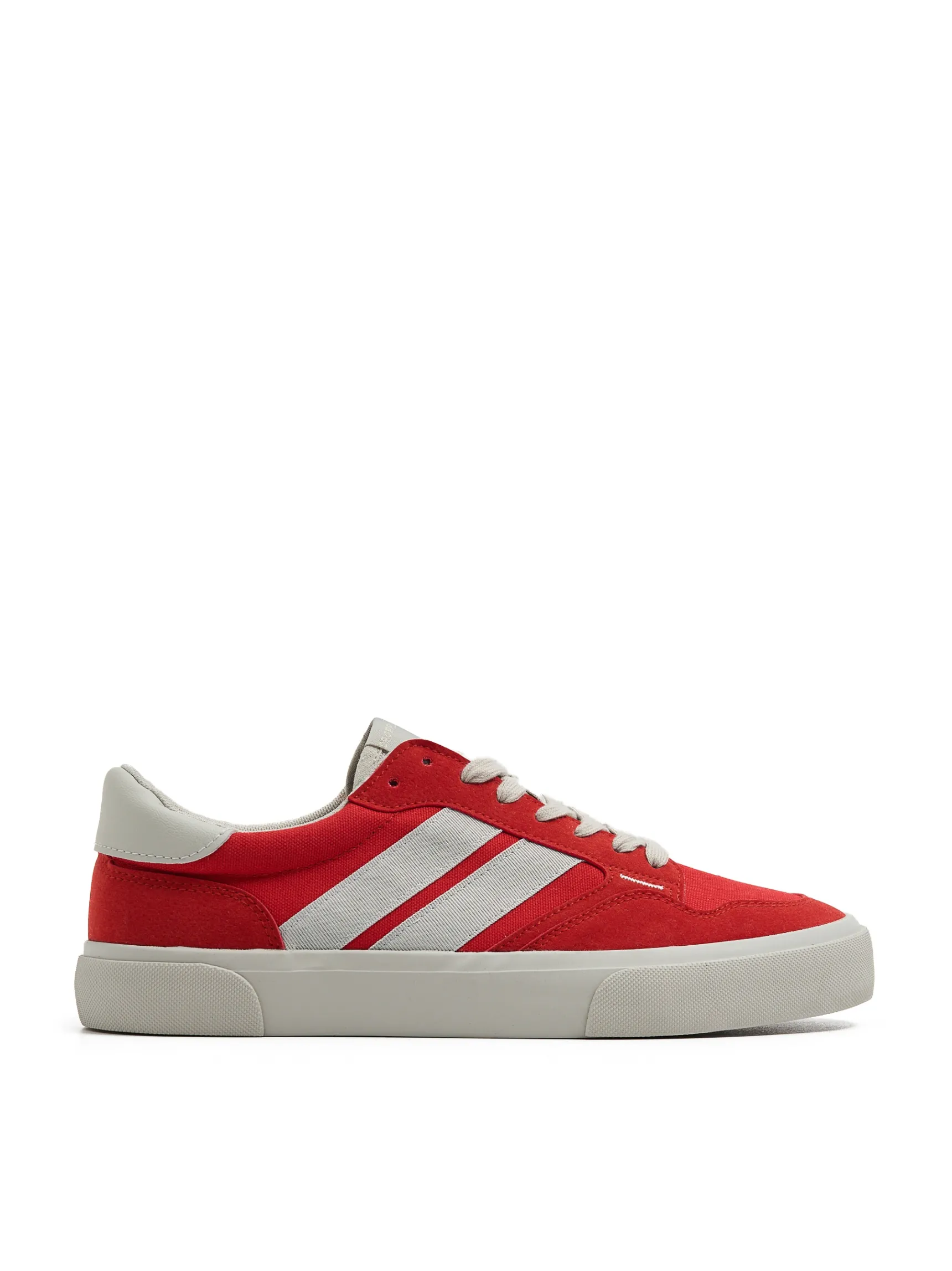 Discount Cropp Czerwone trampki czerwony