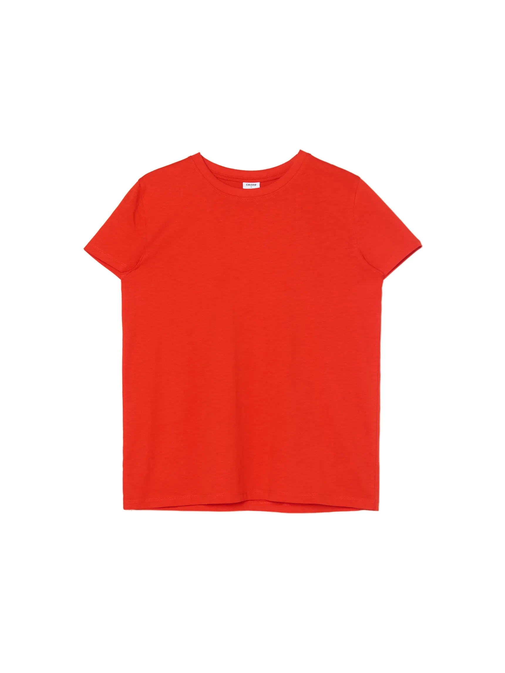 Discount Cropp T-shirt czerwony
