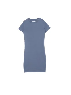 Online Cropp Dopasowana sukienka mini granatowy