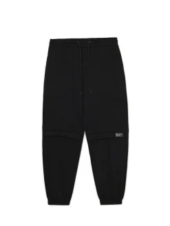 Online Cropp Dresowe joggery z dużymi kieszeniami czarny