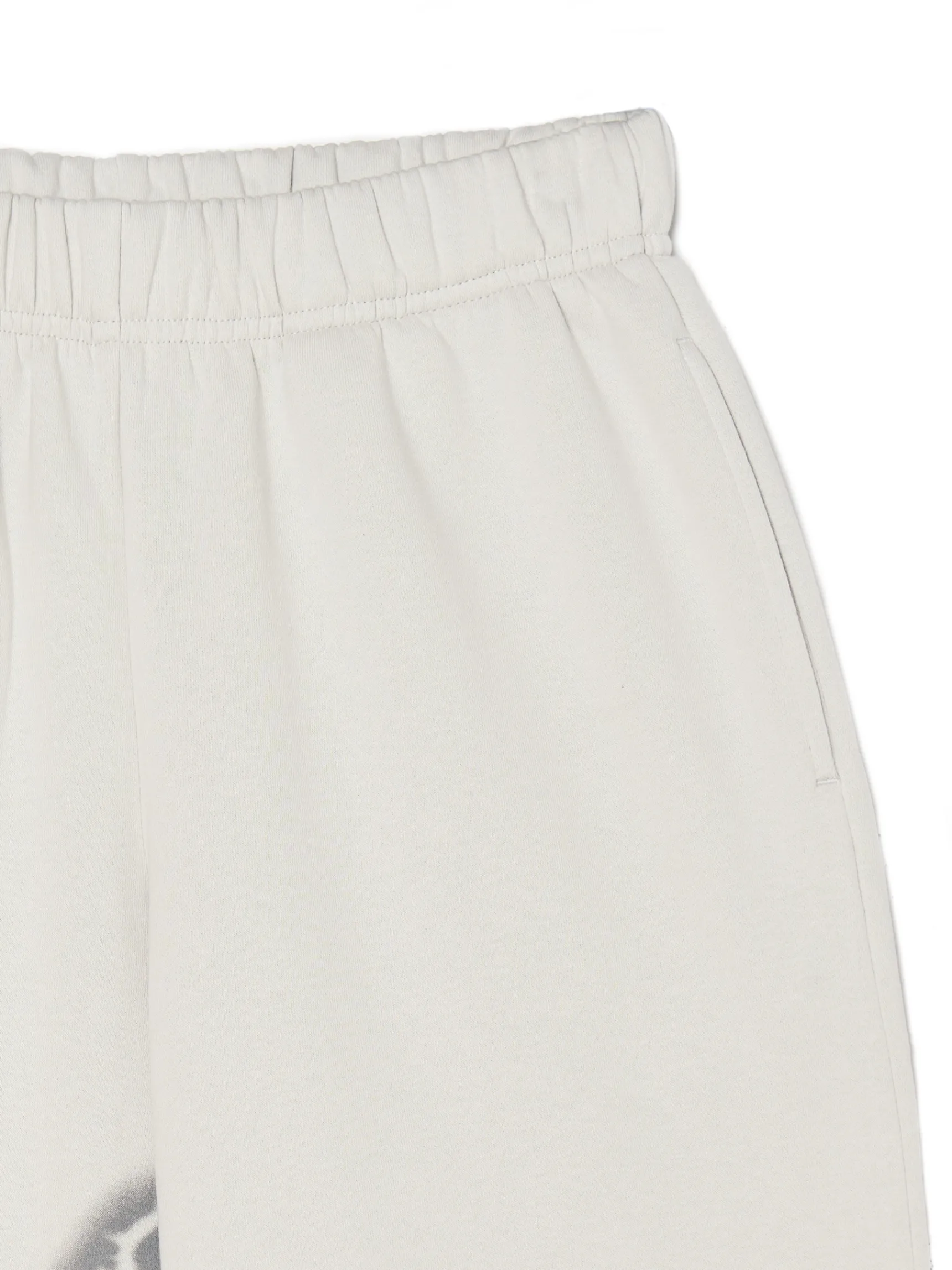 Hot Cropp Dresowe joggery z motywem łańcucha jasnyszary
