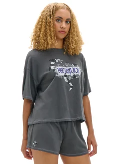 Clearance Cropp Dwuczęściowa piżama Beetlejuice szary
