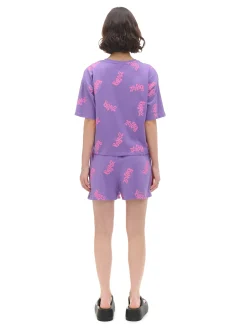 Online Cropp Dwuczęściowa piżama Bratz fioletowy
