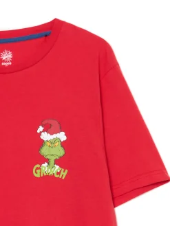 Online Cropp Dwuczęściowa świąteczna piżama Grinch czarny