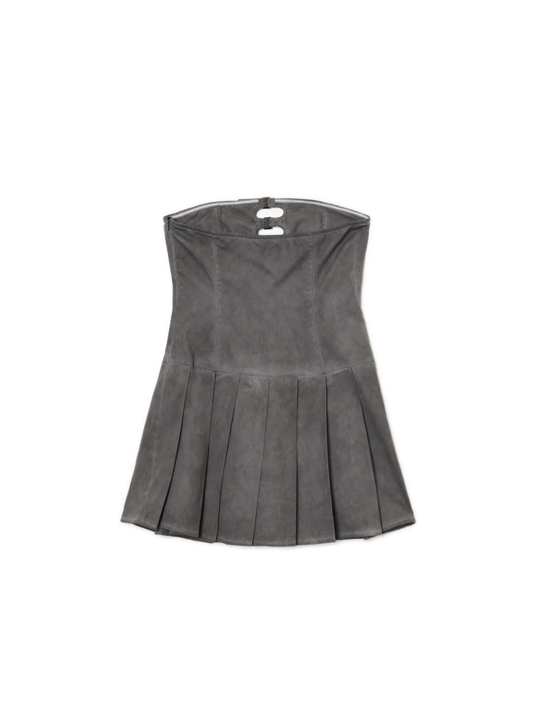 Discount Cropp Dzianinowa sukienka mini szary