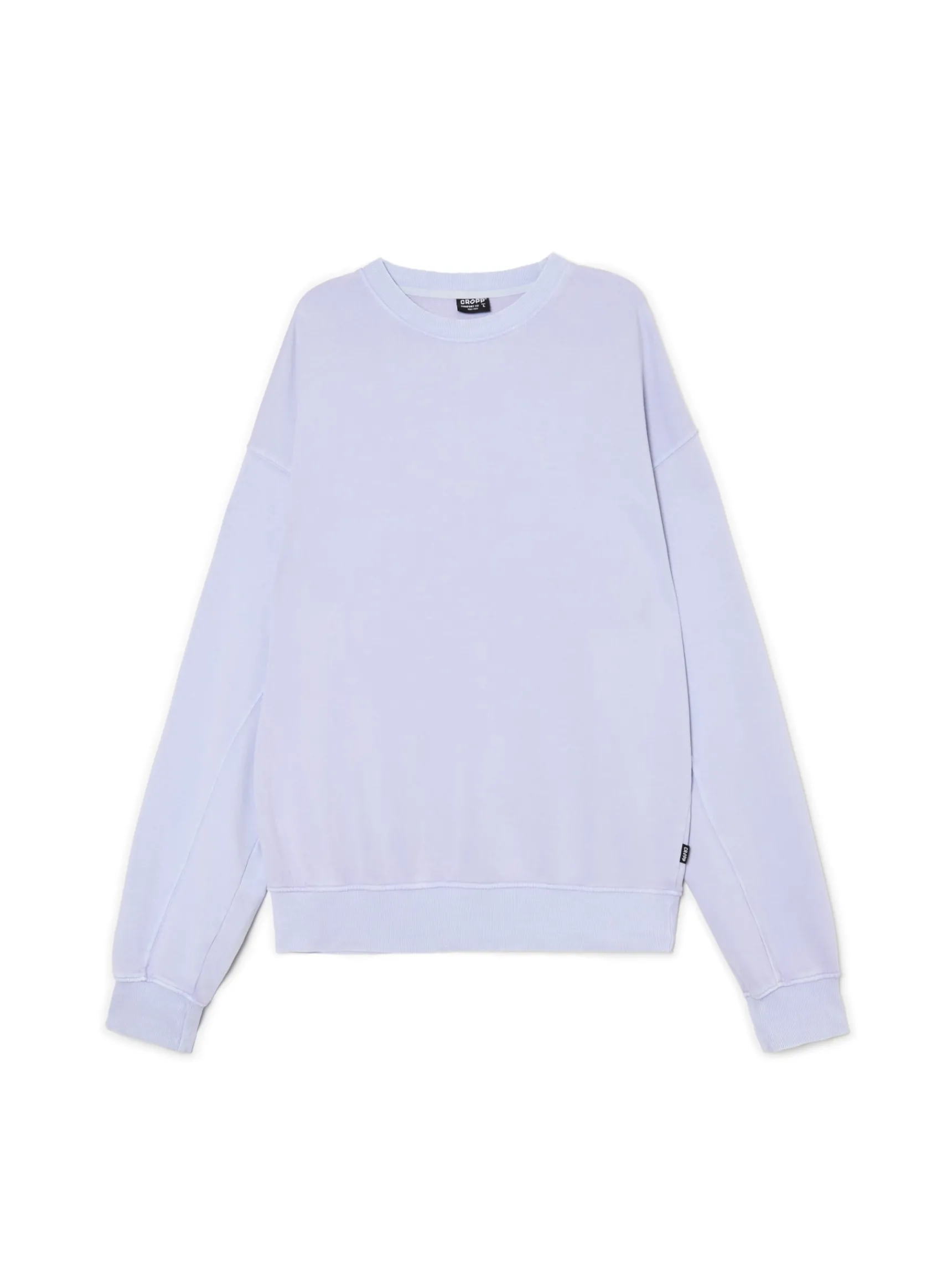 Clearance Cropp Fioletowa bluza comfort fioletowy