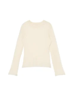 Clearance Cropp Gładki sweter kremowy
