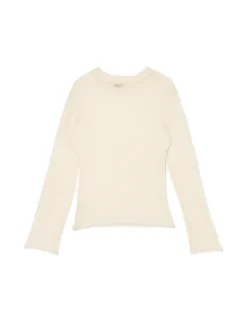 Clearance Cropp Gładki sweter kremowy