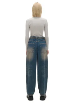 Clearance Cropp Gładki sweter z półgolfem jasnyszary