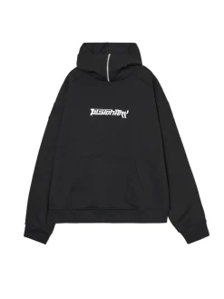 Online Cropp Gruba bluza z kapturem czarny