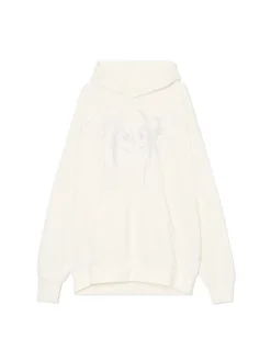 Clearance Cropp Jasna bluza z aplikacją kremowy
